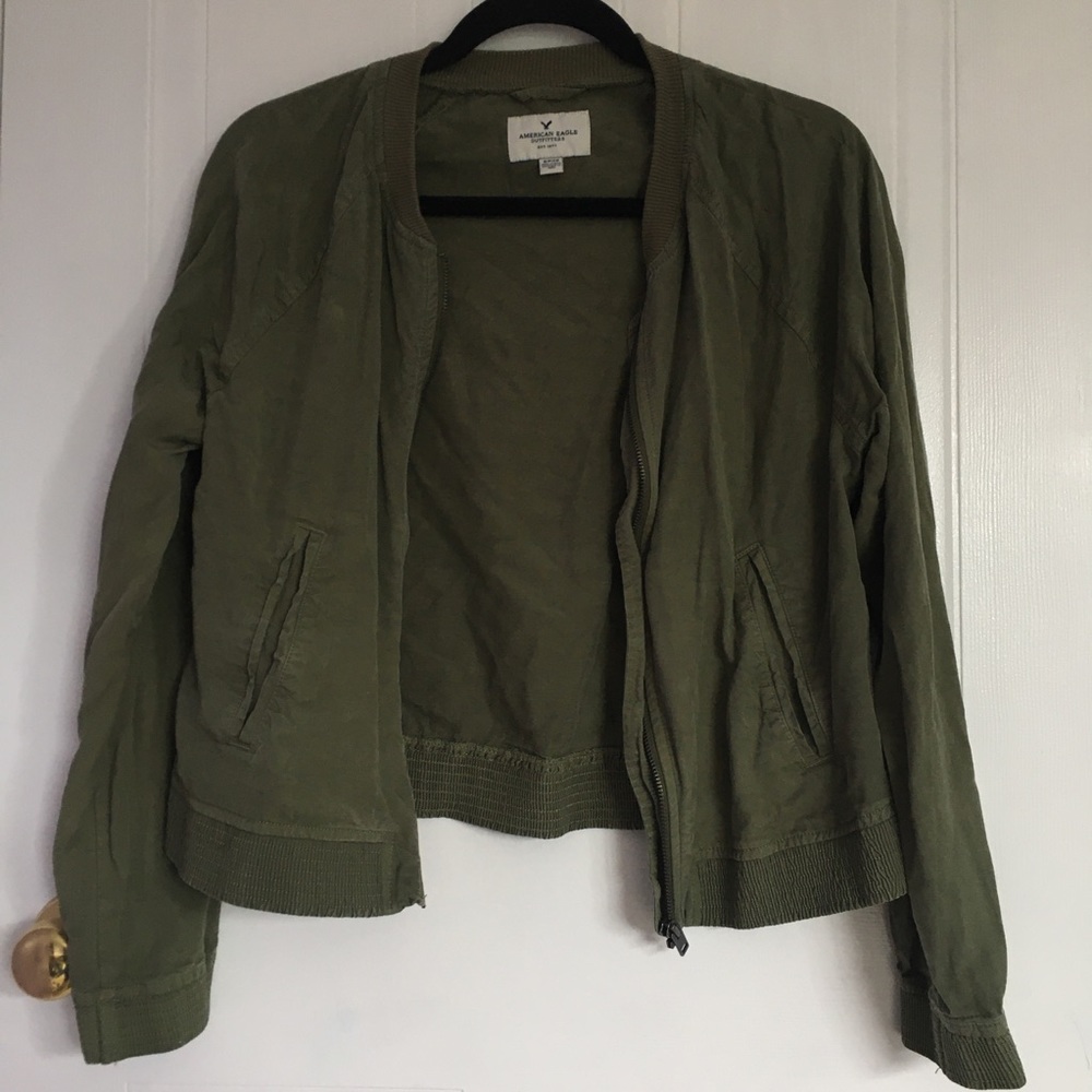 American Eagle bomber jacket